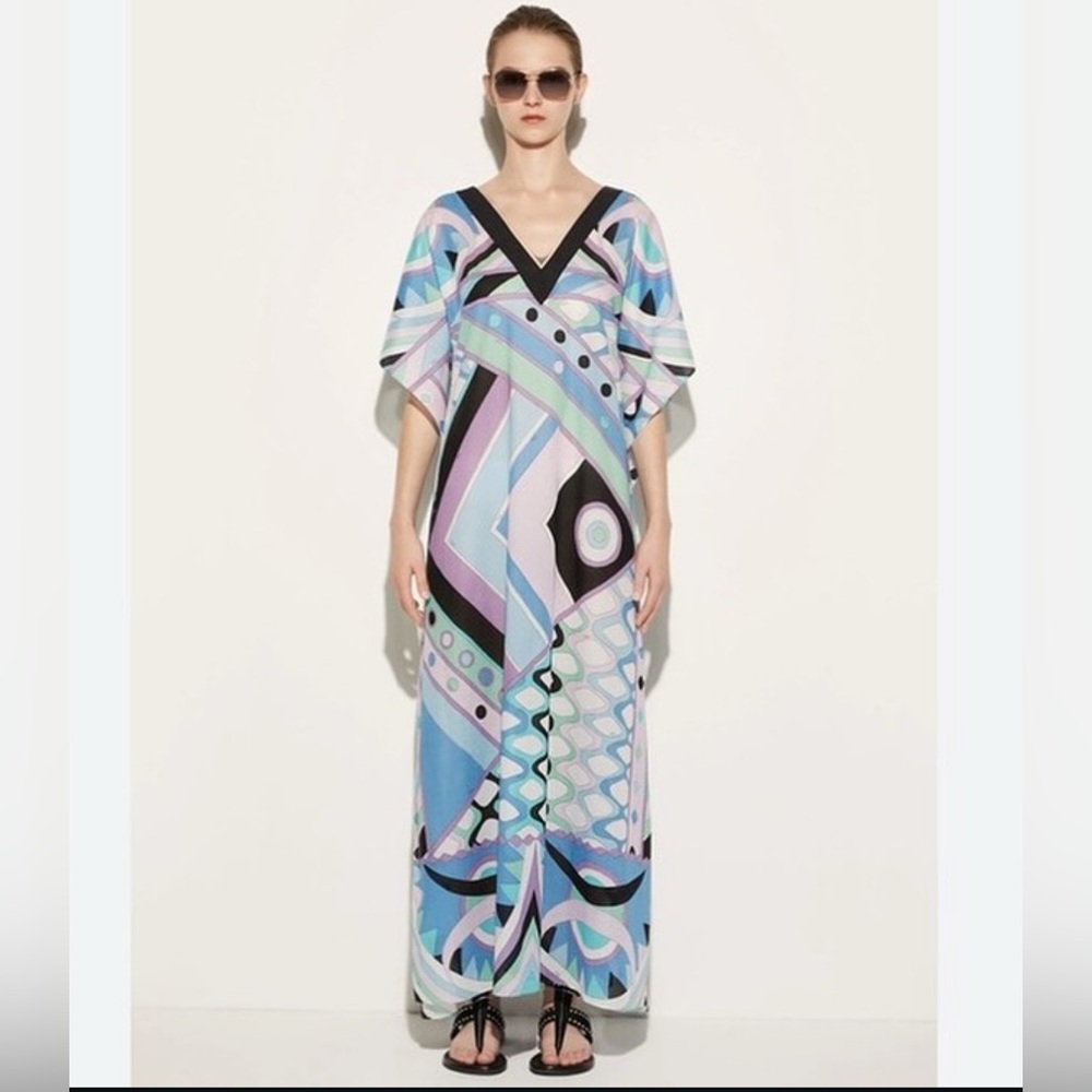 EMILIO PUCCI kaftan one size fits all